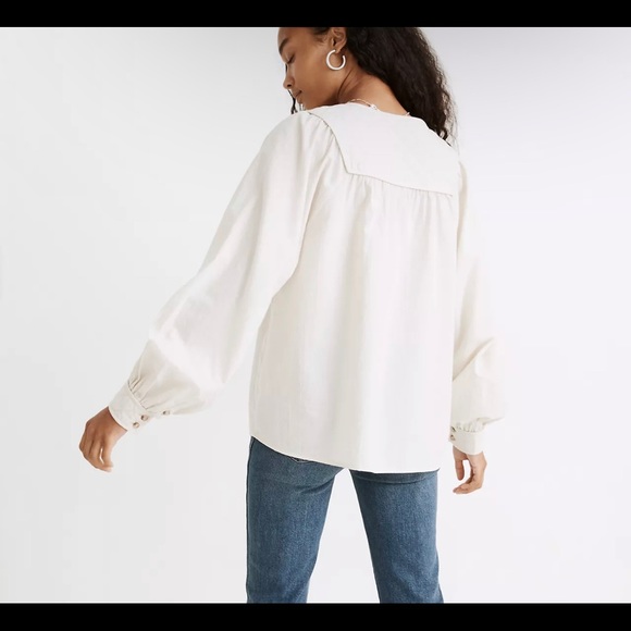 Madewell Quilted Blouse - Picture 3 of 9